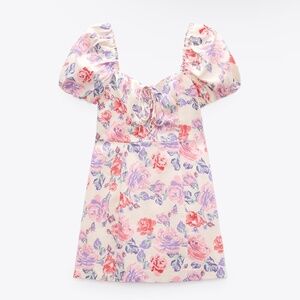 Floral mini dress
